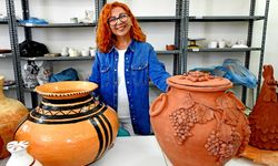 Çamura dokunan eller, Çeşme'de sanata hayat verdi!