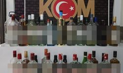 Didim’de Bir İş Yerinde 40 Şişe Kaçak Alkol Ele Geçirildi