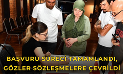 Başvuru süreci tamamlandı, gözler sözleşmelere çevrildi