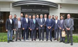 YUNANİSTAN İZMİR BAŞKONSOLOSU VE MİDİLLİ HEYETİ BERTO'YU ZİYARET ETTİ