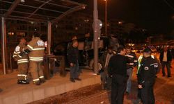 İzmir Karataş Tramvay Durağı’nda yayaya araç çarptı
