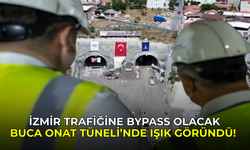 3 milyarlık proje yüzde 88 tamam: Buca Onat Tüneli'nde ışık göründü!