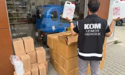 İzmir’de sahte alkol operasyonu: 4,3 ton etil alkol ele geçirildi