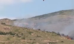 Menemen Koyundere'de korkutan yangın! Havadan müdahale sürüyor