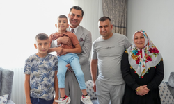 Başkan Ferdi Zeyrek’ten küçük Ali’ye bayram sürprizi