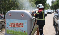Aydın Efeler’de çöp konteyneri alev aldı: Park halindeki araçlar son anda kurtarıldı!