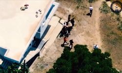 Aydın’da film gibi operasyon: 14 yıl hapis cezalı şahıs dronla yakalandı