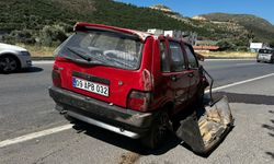 Milas-Söke yolu üzerinde kaza: 1 yaralı