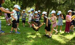 Denizli’de minik öğrenciler tarım ile su verimliliği eğitimiyle doğayı tanıdı