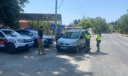 Koçarlı-Söke yolunda drone destekli denetim: 63 sürücüye ceza