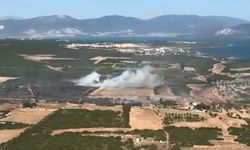 Didim’de kontrol altına alınan yangında soğutma sürüyor