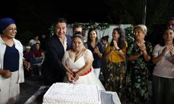 Başkan Ahmet Aras Nilay’ın temsili düğününde yer aldı