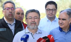 Yangınlar için seferberlik: Bakan Yumaklı bölgeden konuştu