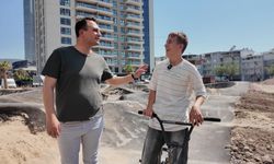 Bornova’da bisiklet tutkunlarına yeni buluşma noktası