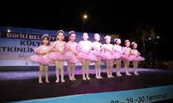 Dikili’de sahnede dans ve müzik buluştu