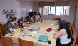Ayvalık Mahalleevleri’nde Çocuk Takı Atölyesi İlgi Topladı