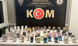 Kütahya polisinden kaçak parfüm operasyonu
