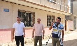 Başkan Yardımcısı Kıran, asfalt ve üst yapı çalışmalarını inceledi