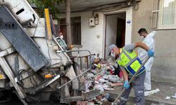 Çöp ev temizlendi, yedi yıllık kabus son buldu