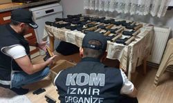 İzmir’de yasa dışı silah ticareti operasyonu: 9 tutuklama