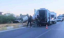 Söke’de otomobil takla attı: 3 yaralı