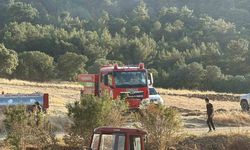 Uşak’ta ormanlık alana sıçrayan yangın kontrol altına alındı
