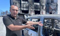 Yangından etkilenen Otokent, enkaz halde yardım bekliyor