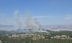 İzmir’in Buca ilçesinde yangın alarmı!