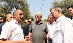 Dervişoğlu Bursa’daki yangın alanında konuştu