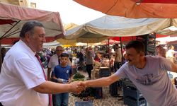 CHP'li Gürer pazarı gezdi: “Vatandaş bakıyor ama alamıyor, alan da yarım kilo alıyor”
