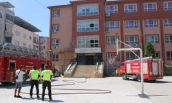 Aydın İncirliova’da Okulda Elektrikten Kaynaklı Yangın Çıktı
