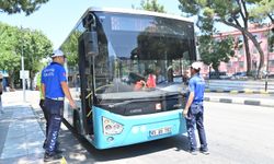 Manisa’da toplu ulaşımda klima ve hijyen denetimleri sıklaştı