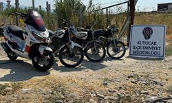 Aydın’da motosiklet hırsızlarına ağır darbe