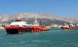 Çeşme-Sakız seferinde gemi arızası!