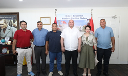 Muhtarlar Derneği’nden Başkan Çiçek’e ziyaret