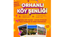 Orhanlı Köyü’nde kültür ve dayanışma buluşuyor