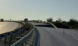 Söke-Kuşadası Yolunda Çökme! Kara Yolu Ulaşıma Kapatıldı