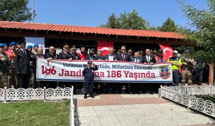 Uşak’ta Jandarma Teşkilatı’nın 186. Kuruluş Yıldönümü coşkuyla kutlandı