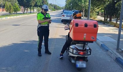 Manisa’da motosiklet denetiminde 3 milyon lirayı aşkın ceza kesildi