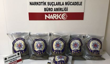 Fethiye’de narkotik ekipleri başarılı operasyon düzenledi