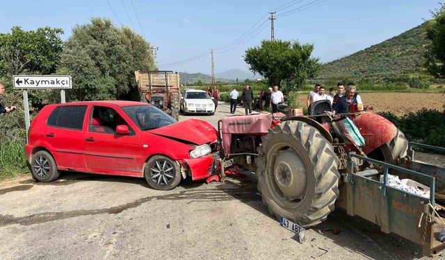 Ödemiş'te Trafik Kazası: 4 Kişi Yaralandı