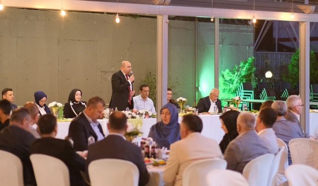 Tavşanlı Kaymakamı Hayrettin Baskın’a veda yemeği düzenlendi