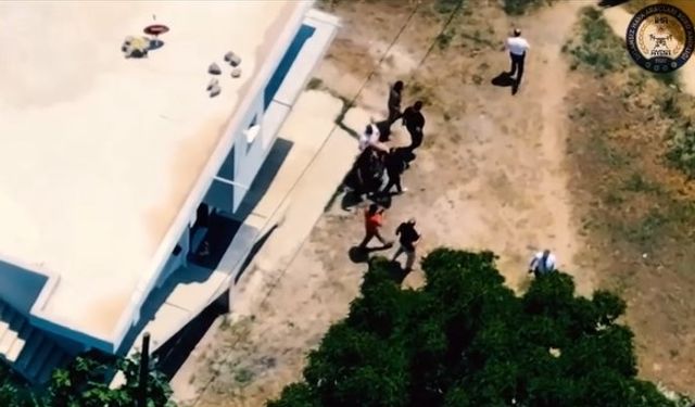 Aydın’da film gibi operasyon: 14 yıl hapis cezalı şahıs dronla yakalandı