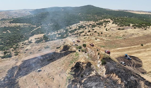 Manisa Kula’da 3 ayrı noktada yangın: Ekipler hızla müdahale etti
