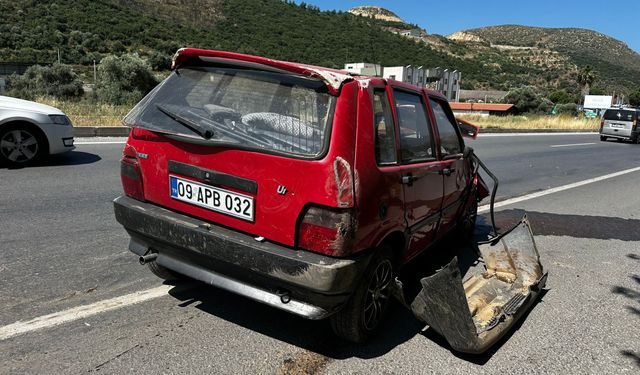 Milas-Söke yolu üzerinde kaza: 1 yaralı