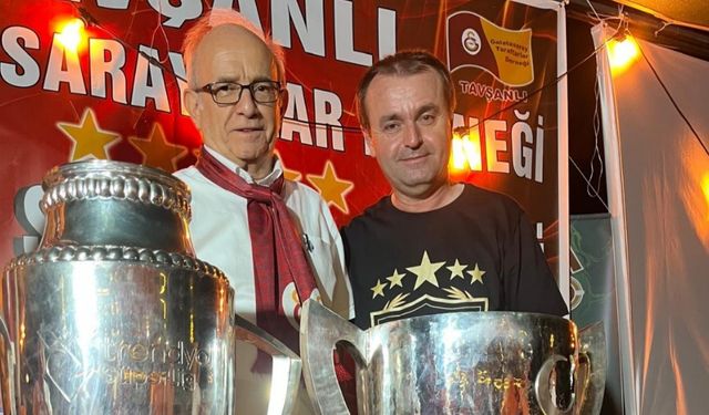 Tavşanlı’da Galatasaray coşkusu: Şampiyonluk çift kupayla kutlandı