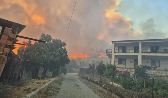 Aliağa’da yanan çöp büyük yangına yol açtı: Bir kişi gözaltında
