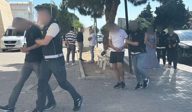 Narkotik ekiplerinden Çeşme'de başarılı baskın