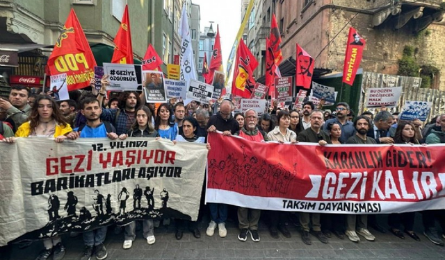 Taksim’de gezi anmasına polis engeli: 94 kişi gözaltına alındı