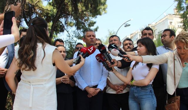 CHP Lideri Özel: “Bu Ortak Vicdan Siyasete Yön Versin”